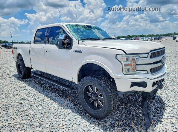1FTFW1EGXJFE49267 2018 FORD F150 White Передня права чверть