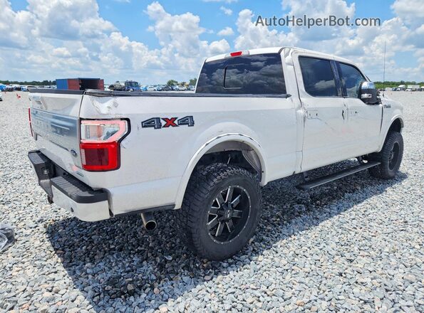 1FTFW1EGXJFE49267 2018 FORD F150 White Задня права чверть
