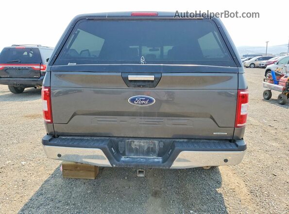 1FTFW1EGXJKF73384 2018 FORD F150 Charcoal უკანა ხედი