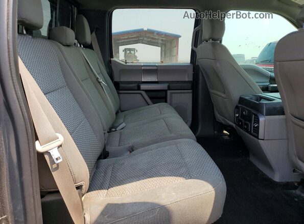 1FTFW1EGXJKF73384 2018 FORD F150 Charcoal უკანა სავარძლების ხედი