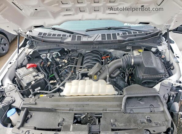 1FTFW1L50RKD80271 2024 FORD F150 White Widok wnętrza z tyłu