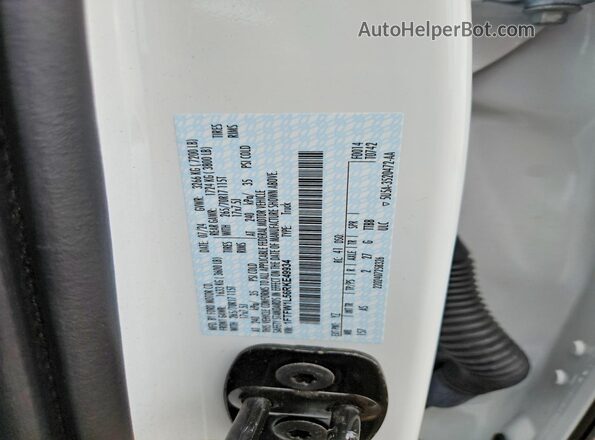 1FTFW1L56RKE49934 2024 FORD F150 Белый Вид подкапотного пространства
