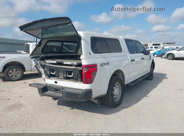 1FTFW1L86RKE98142 2024 FORD F150 White Trasero derecho