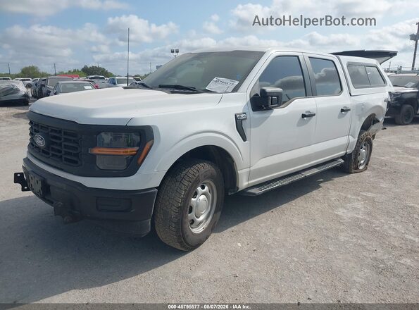1FTFW1L86RKE98142 2024 FORD F150 White Vista tres cuartos delantera izquierda