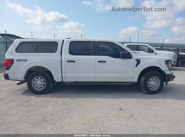 1FTFW1L86RKE98142 2024 FORD F150 White Vista interior de 360 grados