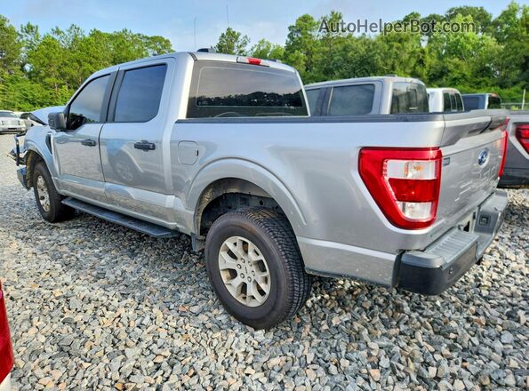 1FTFW1P83NKE40591 2022 FORD F150 Silver უკანა მარცხენა