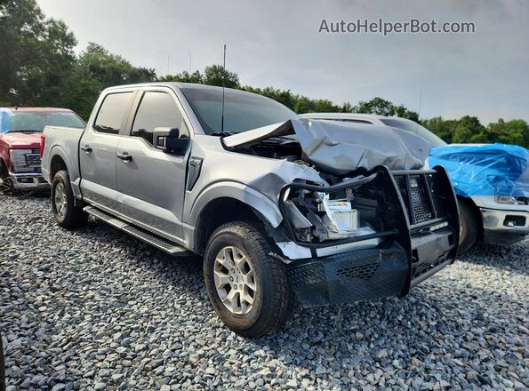 1FTFW1P83NKE40591 2022 FORD F150 Silver წინა მარჯვენა