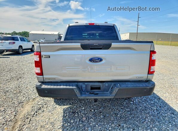 1FTFW1P83NKE40591 2022 FORD F150 Silver უკანა ხედი