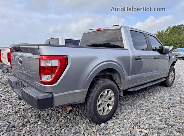 1FTFW1P83NKE40591 2022 FORD F150 Silver უკანა მარჯვენა