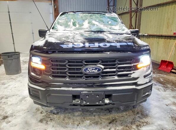 1FTFW1P85RKD47383 2024 FORD F150 Black Widok z przodu