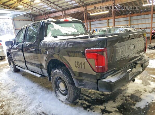 1FTFW1P85RKD47383 2024 FORD F150 Black Tył lewy