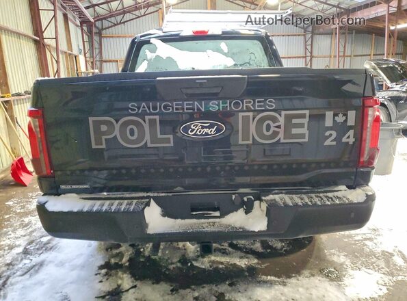 1FTFW1P85RKD47383 2024 FORD F150 Black Widok z tyłu