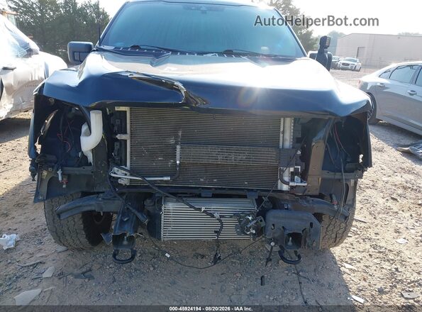 1FTFW1P86NKD04844 2022 FORD F-150 POLICE RESPONDER Black Դիմացի տեսք