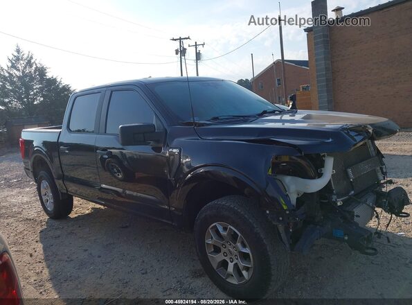 1FTFW1P86NKD04844 2022 FORD F-150 POLICE RESPONDER Black Սալոնի հետևի տեսք