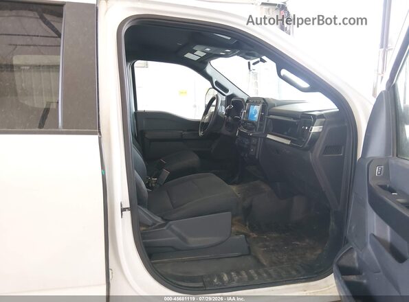 1FTFW1P88MKE89932 2021 FORD F-150 POLICE RESPONDER White Սալոնի դիմացի տեսք