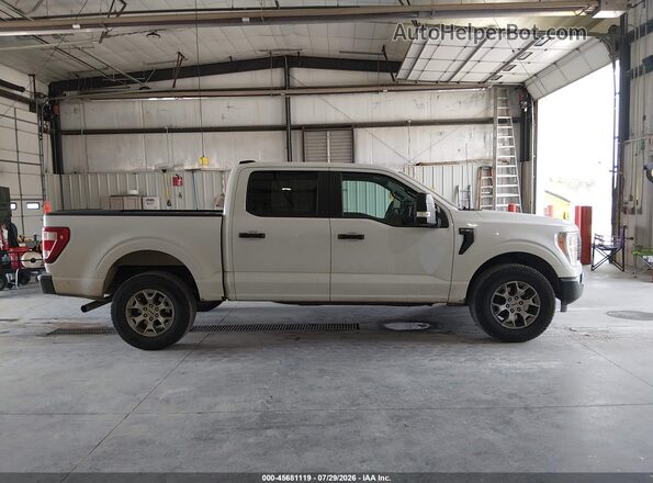 1FTFW1P88MKE89932 2021 FORD F-150 POLICE RESPONDER White Սալոնի հետևի տեսք