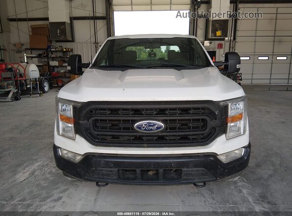 1FTFW1P88MKE89932 2021 FORD F-150 POLICE RESPONDER White Սարքավորումների վահանակի տեսք