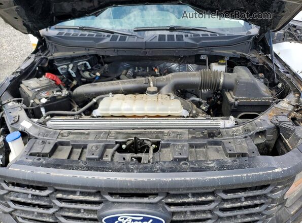 1FTFW1P89RKE75545 2024 FORD F150 Two Tone Widok wnętrza z tyłu