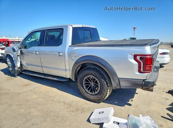 1FTFW1RG0KFA16178 2019 FORD F150 Silver Tył lewy