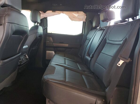 1FTFW1RG0PFC80802 2023 FORD F150 Gray Rear seats view