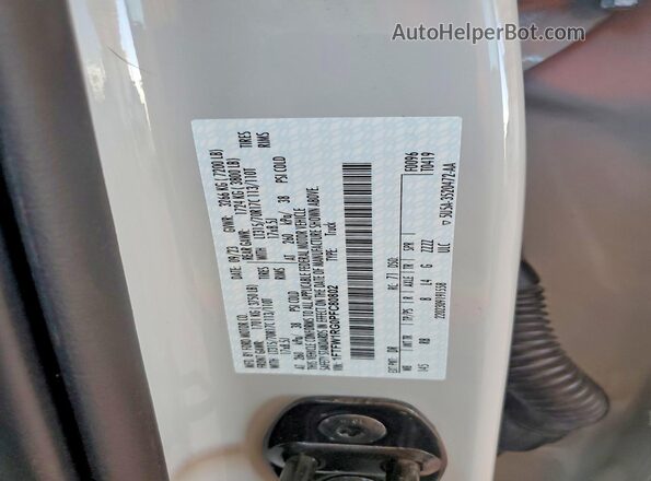 1FTFW1RG0PFC80802 2023 FORD F150 Gray Engine compartment view