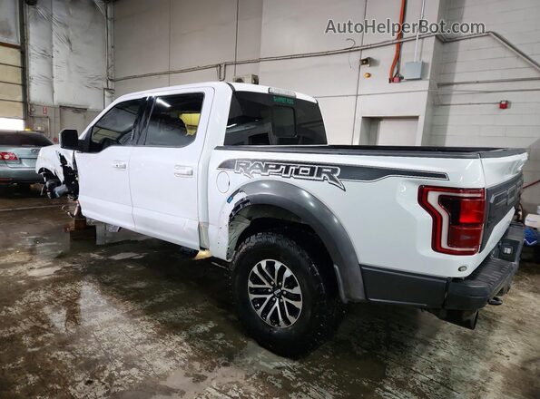 1FTFW1RG1KFC62821 2019 FORD F150 White Trasero izquierdo