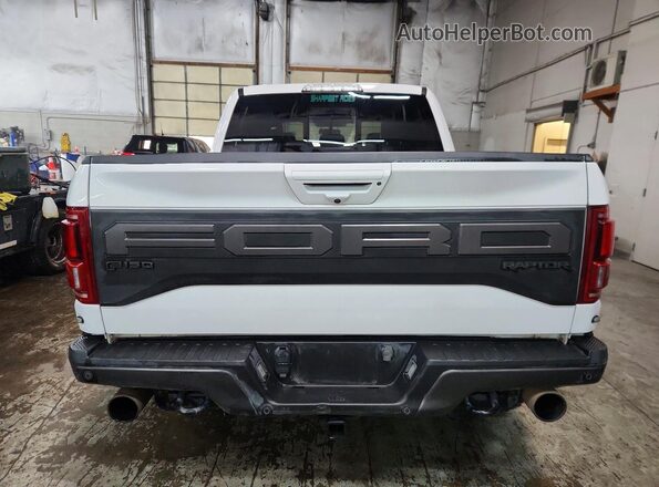 1FTFW1RG1KFC62821 2019 FORD F150 White Vista trasera