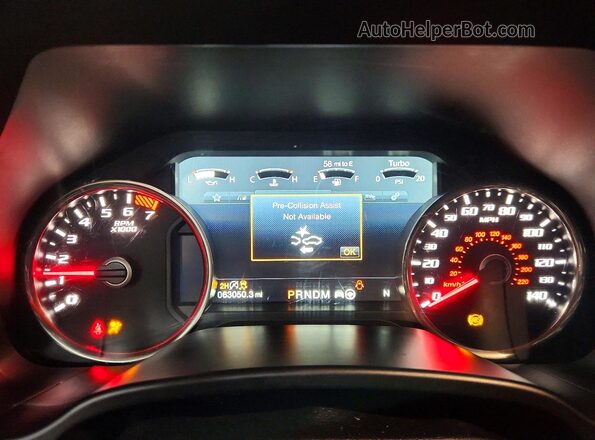 1FTFW1RG1KFC62821 2019 FORD F150 White Vista del cuadro de instrumentos