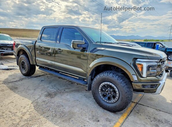 1FTFW1RG1RFB76256 2024 FORD F150 Green წინა მარჯვენა