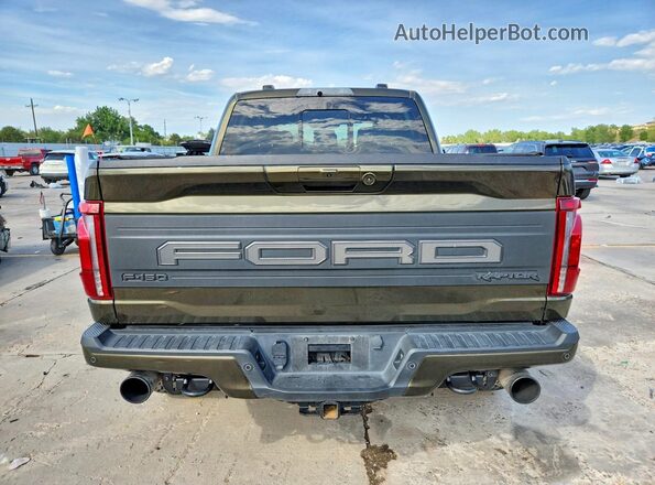 1FTFW1RG1RFB76256 2024 FORD F150 Green უკანა ხედი