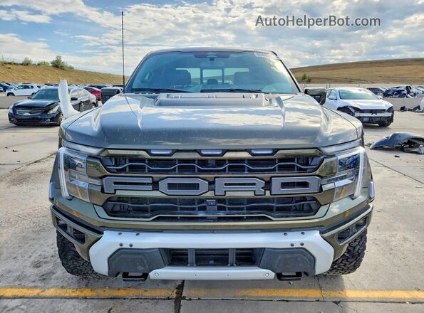 1FTFW1RG1RFB76256 2024 FORD F150 Green წინა ხედი