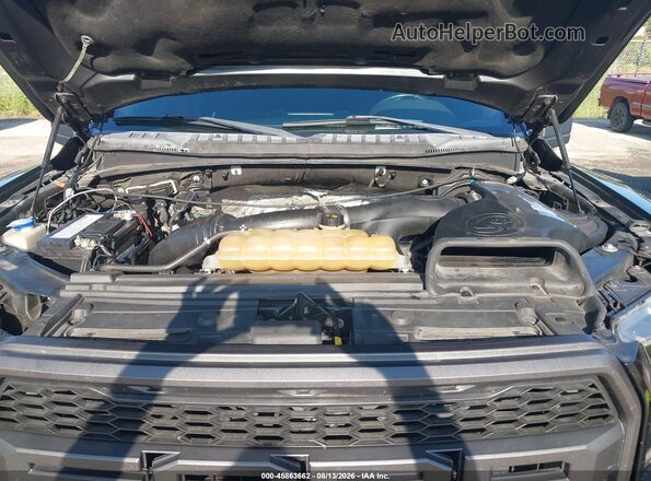 1FTFW1RG2HFA85818 2017 FORD F150 Черный Вид сзади