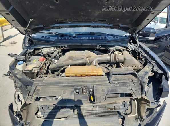 1FTFW1RG2JFA16813 2018 FORD F150 Black Սալոնի հետևի տեսք