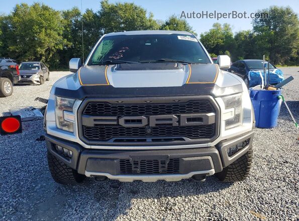 1FTFW1RG2JFA71522 2018 FORD F150 Silver Vista frontal