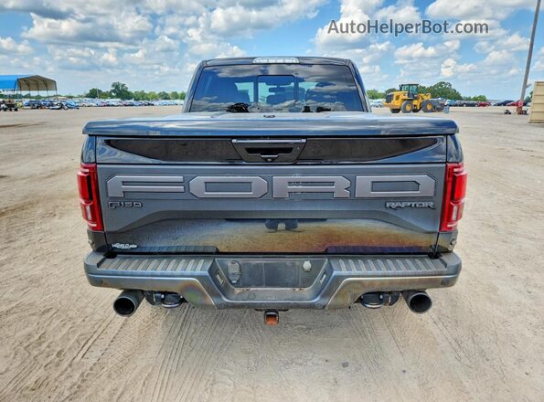 1FTFW1RG2KFA07725 2019 FORD F150 Black უკანა ხედი