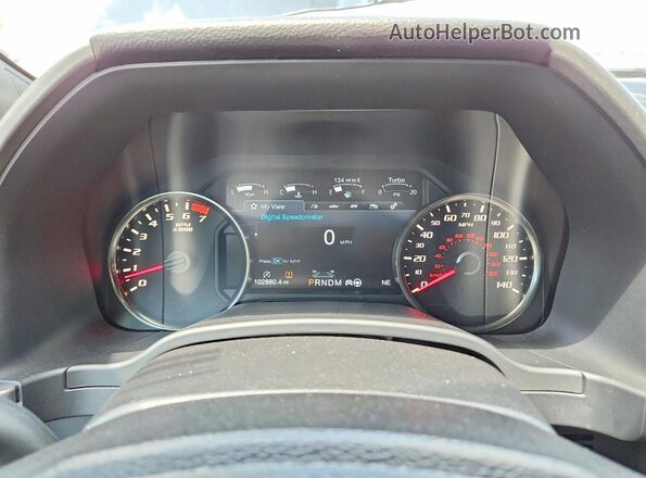 1FTFW1RG2KFA07725 2019 FORD F150 Black ხელსაწყოთა პანელის ხედი
