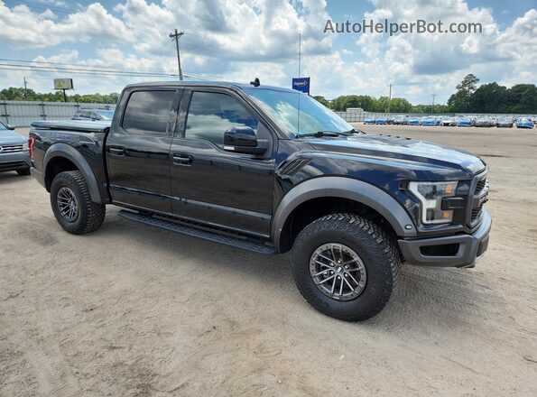 1FTFW1RG2KFA07725 2019 FORD F150 Black VIN კოდის სტიკერის ხედი