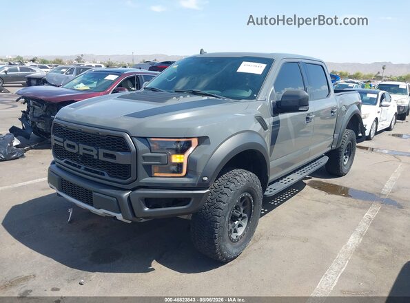 1FTFW1RG2LFC65647 2020 FORD F150 Gray Przód lewy