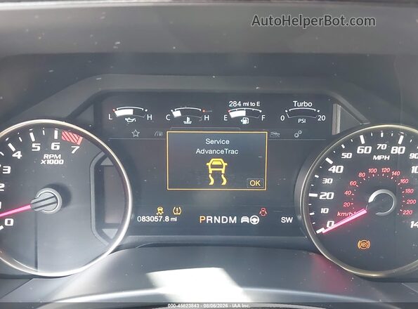 1FTFW1RG2LFC65647 2020 FORD F150 Gray Widok tylnych siedzeń