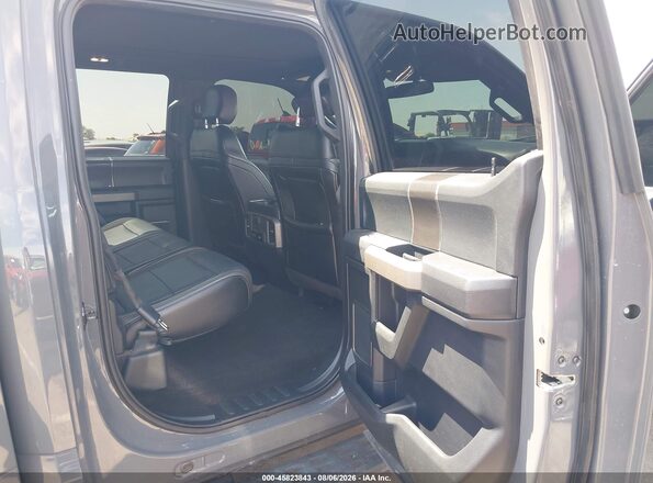 1FTFW1RG2LFC65647 2020 FORD F150 Gray Widok naklejki z numerem VIN