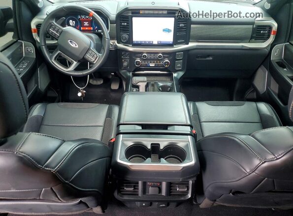 1FTFW1RG2PFC37708 2023 FORD F150 Черный Вид панели приборов