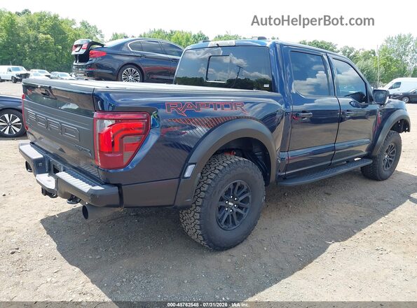 1FTFW1RG2RFA18587 2024 FORD F150 Dark Blue Հետևի աջ