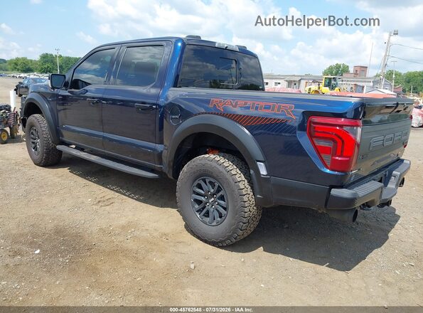 1FTFW1RG2RFA18587 2024 FORD F150 Dark Blue Հետևի ձախ
