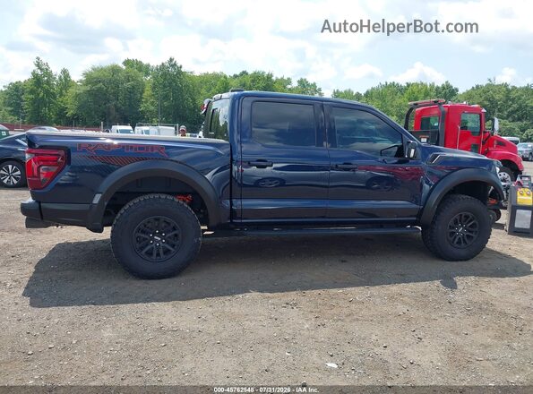 1FTFW1RG2RFA18587 2024 FORD F150 Dark Blue Սալոնի հետևի տեսք