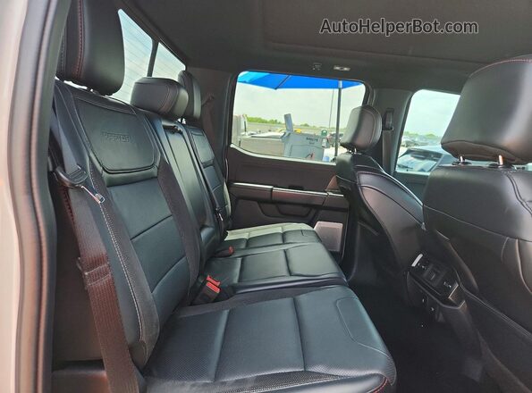 1FTFW1RG2RFB68103 2024 FORD F150 Gray Հետևի նստատեղերի տեսք