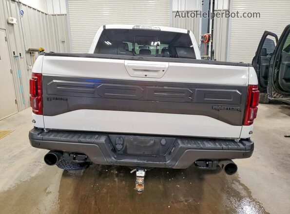 1FTFW1RG3HFA24820 2017 FORD F150 White უკანა ხედი