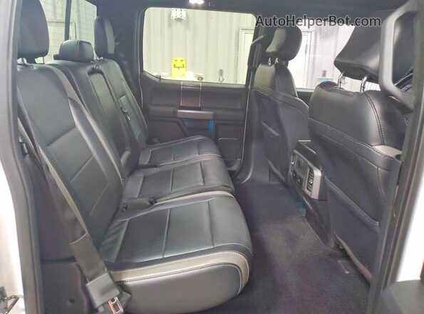 1FTFW1RG3HFA24820 2017 FORD F150 White უკანა სავარძლების ხედი