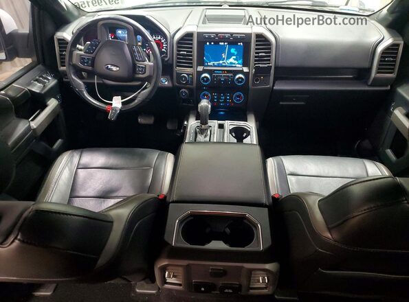 1FTFW1RG3HFA24820 2017 FORD F150 White წინა პანელის ხედი