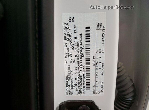 1FTFW1RG3HFA24820 2017 FORD F150 White ძრავის განყოფილების ხედი