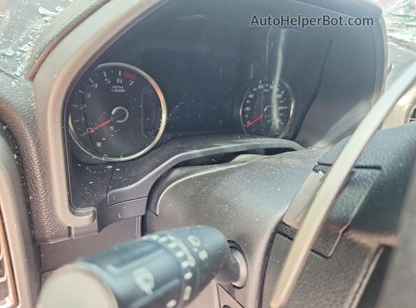 1FTFW1RG3HFA64105 2017 FORD F150 Red Vista del cuadro de instrumentos